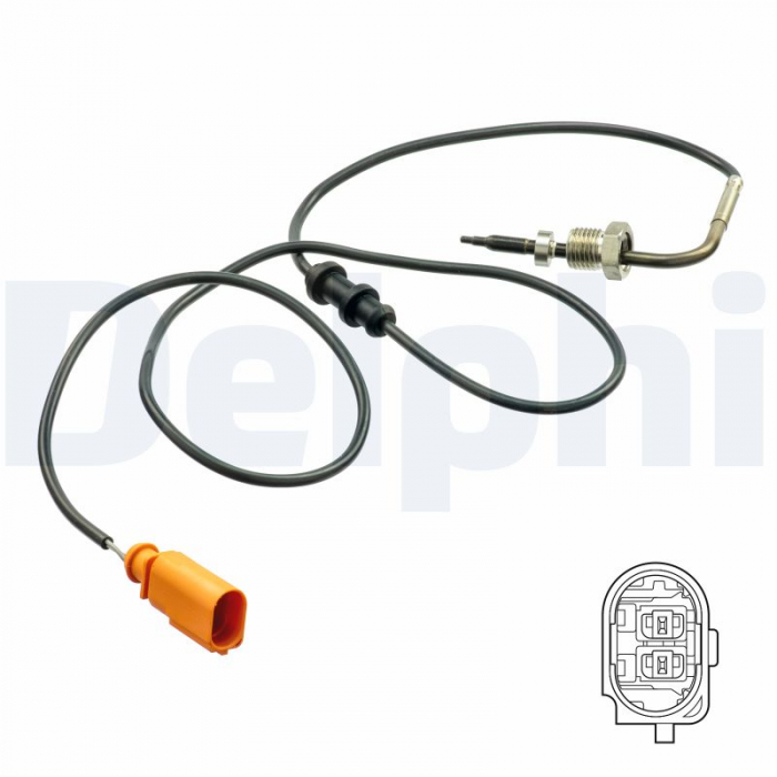 Senzor temperatura evacuare (dupa DPF) potrivit AUDI A3; VW BEETLE, GOLF VI, JETTA III, JETTA IV 2.0D 09.04- [2]