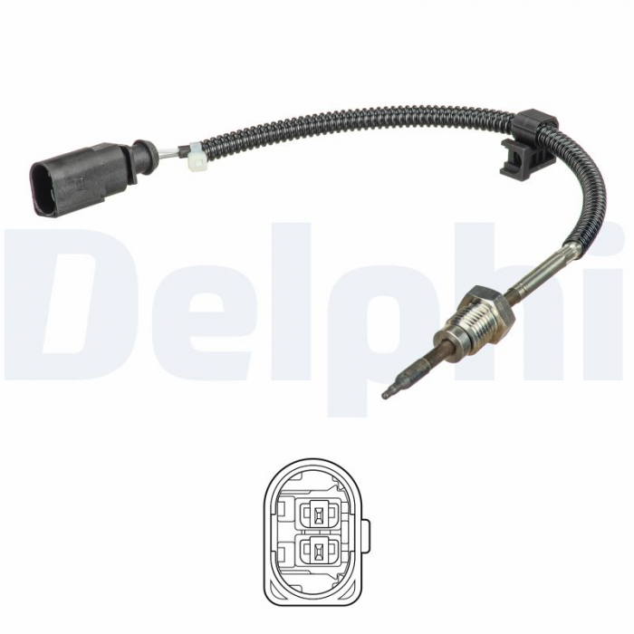 Senzor temperatura evacuare potrivit AUDI A4 ALLROAD B8, A4 B8, A5, A6 ALLROAD C7, A6 C7, A7, A8 D4, Q5 3.0D 2008-2018 - (dupa DPF) [2]