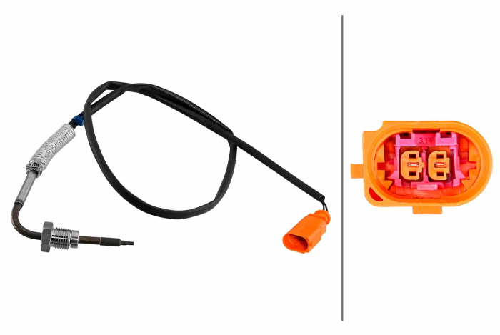 Senzor temperatura evacuare (dupa DPF) potrivit AUDI A4 ALLROAD B8, A4 B8, A5, Q5 2.0D 11.07-05.17 [3]