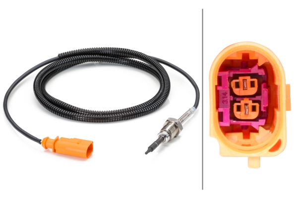 Senzor temperatura evacuare (dupa dpf) potrivit audi q7; vw touareg 3.0d 11.04-08.15