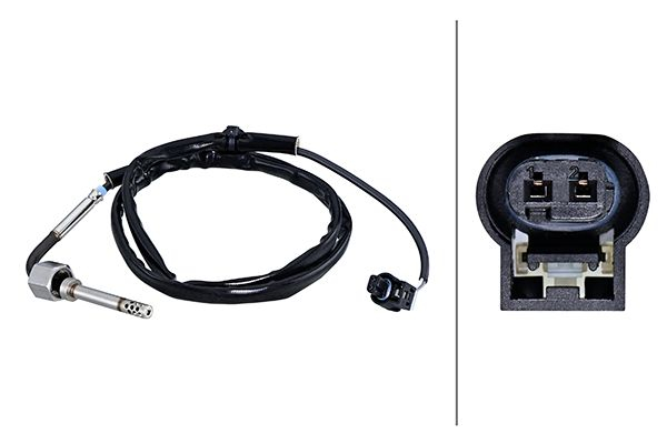 Senzor temperatura evacuare (dupa DPF) potrivit CHRYSLER 300C; JEEP COMMANDER, GRAND CHEROKEE III 3.0D 06.05-11.12 [3]