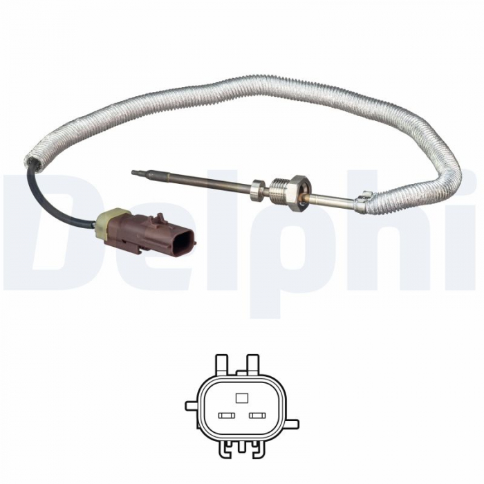 Senzor temperatura evacuare (dupa DPF) potrivit CHRYSLER 300C; JEEP GRAND CHEROKEE, GRAND CHEROKEE IV 3.0D 01.11- [2]