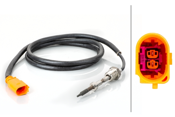 Senzor temperatura evacuare (dupa DPF) potrivit VW CALIFORNIA T5 CAMPER, CALIFORNIA T6 CAMPER, MULTIVAN T5, MULTIVAN T6, TRANSPORTER T5, TRANSPORTER T6 2.0D 09.09-12.19