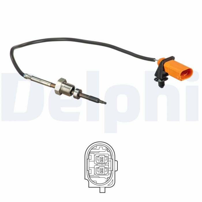 Senzor temperatura evacuare (dupa DPF) potrivit VW CRAFTER 30-35, CRAFTER 30-50 2.5D 04.06-05.13 [2]