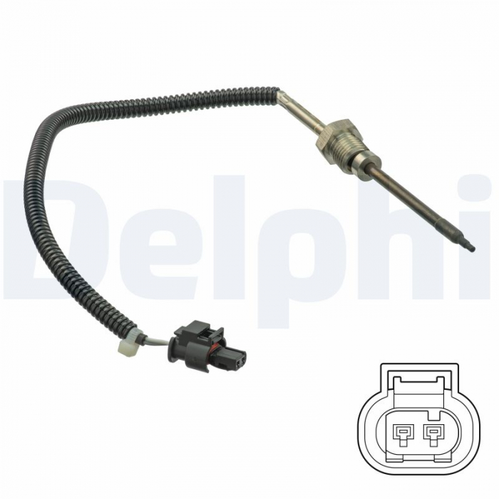 Senzor temperatura evacuare potrivit MERCEDES C T-MODEL (S203), C T-MODEL (S204), C (W203), C (W204), CLK (A209), CLK (C209), CLS (C219) 0.8D-4.0D dupa 2002 - (inainte de catalizator/inainte de DPF) [2]
