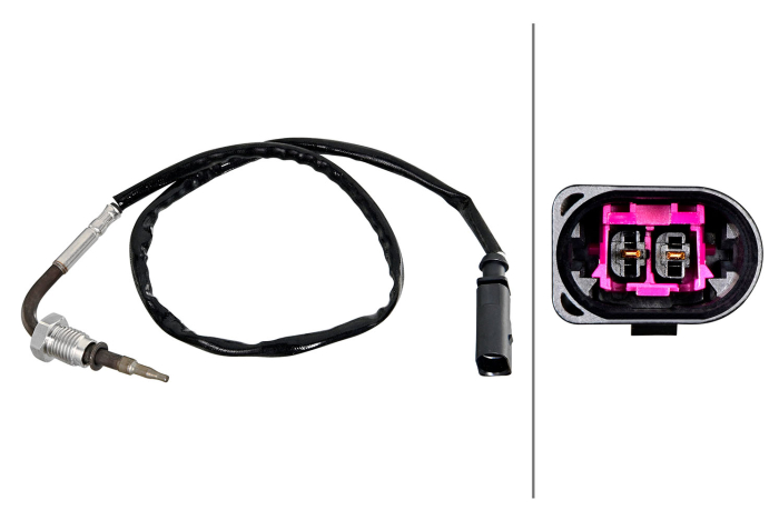 Senzor temperatura evacuare (inainte de catalizator) potrivit AUDI A4 ALLROAD B9, A4 B9, A5, Q5 2.0D 05.15- [3]