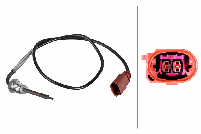 Senzor temperatura evacuare (inainte de catalizator) potrivit AUDI Q7; VW TOUAREG 3.0D 11.04-05.12