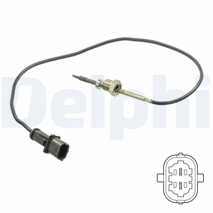 Senzor temperatura evacuare potrivit FIAT DOBLO, DOBLO/MINIVAN 1.3D/1.9D dupa 2005 - (inainte de catalizator) [3]