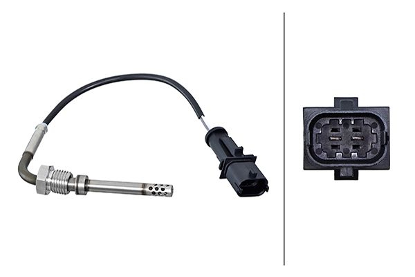 Senzor temperatura evacuare (inainte de DPF) potrivit ALFA ROMEO GIULIETTA, GIULIETTA HATCHBACK; FIAT BRAVO, BRAVO II; LANCIA DELTA III 1.4-2.0D 09.07-12.20