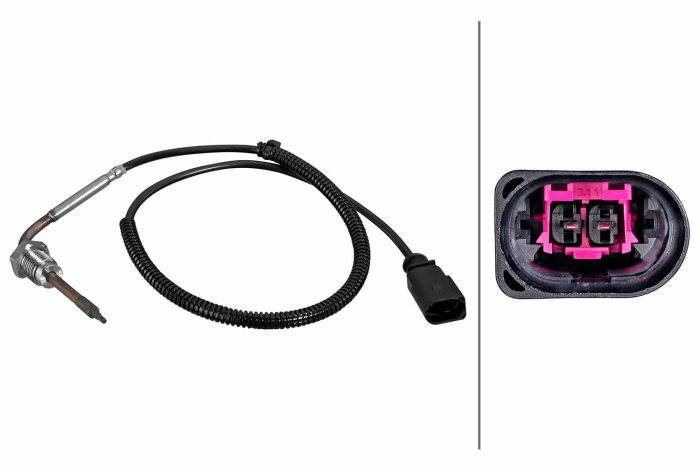 Senzor temperatura evacuare (inainte de DPF) potrivit MAN TGE; AUDI A6 ALLROAD C6, A6 C6, A8 D3, Q7; VW CRAFTER, GRAND CALIFORNIA CAMPER 2.0D-4.2D 08.03- [3]