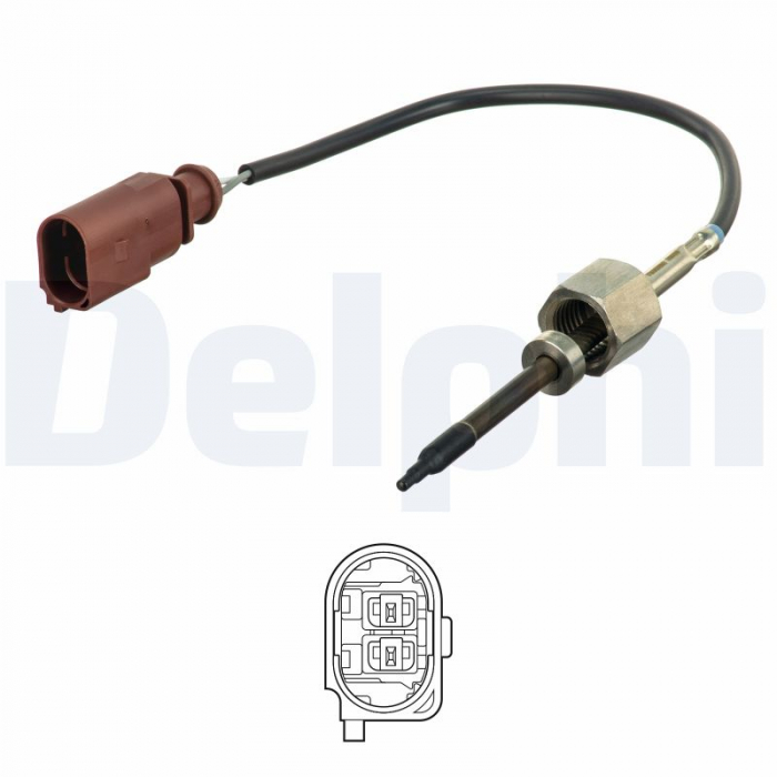 Senzor temperatura evacuare (inainte de DPF) potrivit VW CRAFTER 30-35, CRAFTER 30-50 2.5D 04.06-05.13 [2]