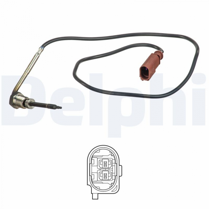 Senzor temperatura evacuare (inainte de DPF) potrivit VW CRAFTER 30-35, CRAFTER 30-50 2.5D 04.06-05.13 [2]