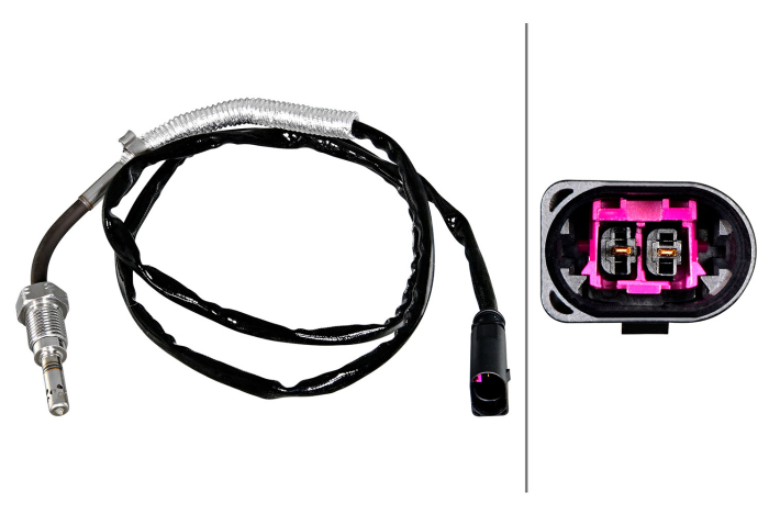 Senzor temperatura evacuare (inainte de turbo) potrivit AUDI A4 ALLROAD B8, A4 ALLROAD B9, A4 B8, A4 B9, A5, A6 C7, Q5 2.0D 11.07- [3]