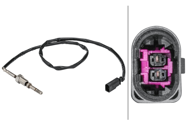 Senzor temperatura evacuare (inainte de turbo) potrivit VW AMAROK 2.0D 09.10-08.12