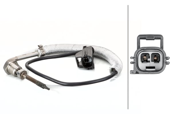 Senzor temperatura evacuare (inainte dpf) VOLVO C30, C70 II, S40 II, S60 II, S80 II, V50, V60 I, V70 III, XC60, XC70 II 2.4D dupa 2006