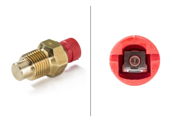 Senzor temperatura lichid racire potrivit ALFA ROMEO 156; FIAT BARCHETTA, BRAVA, BRAVO I, CINQUECENTO, COUPE, DUCATO, FIORINO, FIORINO/MINIVAN, MAREA 0.9-2.5D 1989-2013 (numar pini: 1, rosu) [2]