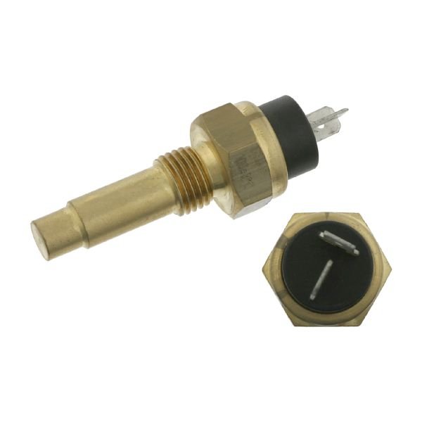 Senzor temperatura lichid racire potrivit MERCEDES CONECTO (O 345), LK/LN2, MK, NG, O 301, O 303, O 305, O 307 OM353.942-OM447.999 dupa 1970 (numar pini: 2, dimensiune cheie: 22mm, negru) [2]
