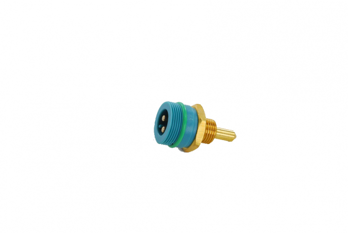 Senzor temperatura lichid racire (numar pini: 2, dimensiune cheie: 27mm, albastru) potrivit IVECO TRAKKER I; MAN E2000, EL, EM, F2000, F90, HOCL, L2000 D0824FL01-F3BEE681V 08.87-