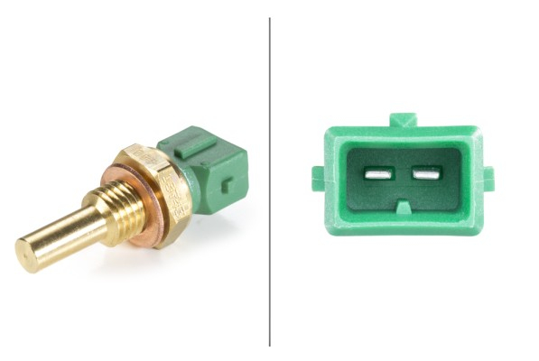 Senzor temperatura lichid racire potrivit BMW 3 (E36); CITROEN BERLINGO, BERLINGO/MINIVAN, EVASION, JUMPER I, SAXO, XANTIA, XM, XSARA 1.0-2.5D dupa 1989 (numar pini: 2, galben/verde) [2]