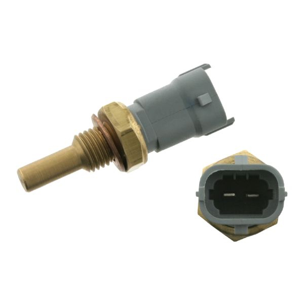 Senzor temperatura lichid racire potrivit IVECO DAILY III, DAILY IV, DAILY V, DAILY VI, EUROSTAR, EUROTECH MP, EUROTRAKKER, STRALIS I, STRALIS II, S-WAY 1.0-Electric dupa 1989 (numar pini: 2, gri) [2]