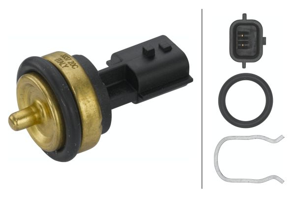 Senzor temperatura lichid racire (numar pini: 2, negru) potrivit DACIA DOKKER, DOKKER EXPRESS MINIVAN, DUSTER, DUSTER SUV, JOGGER, LODGY, LOGAN, LOGAN EXPRESS, LOGAN II 0.9-Electric 06.01-