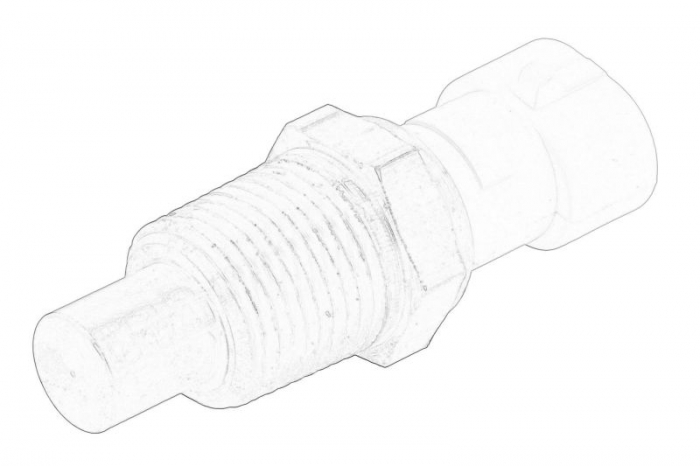 Senzor temperatura lichid racire (numar pini: 2) potrivit NEW HOLLAND 8670, 8670 A, 8770, 8770 A, 8870, 8870 A, TV 140, TV 145, TV 6070
