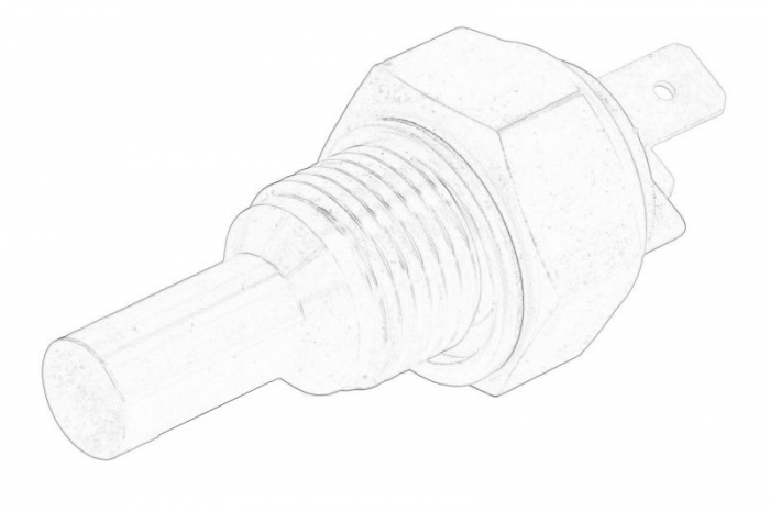 Senzor temperatura lichid racire (numar pini: 2) potrivit URSUS 3822, 3824, 5322, 5324; AKTIV FISCHER M 800; ALLIS CHALMERS 715, 715D; BERLIET 550K; BOBCAT 963, 963G; BROOME  VADE CA2, CA3; BROYT X20