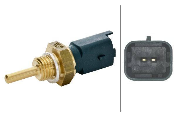 Senzor temperatura lichid racire potrivit ALFA ROMEO 147, 159, BRERA, GT, MITO, SPIDER; FIAT 500, 500 C, BRAVO II, CROMA, CROMA/KOMBI, DOBLO, DOBLO CARGO 1.1-2.4D dupa 1998 (numar pini: 2, verde) [2]