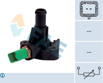 Senzor temperatura lichid racire potrivit FIAT DOBLO, DOBLO/MINIVAN, PALIO, PANDA, PANDA/HATCHBACK, PUNTO, PUNTO/HATCHBACK, SEICENTO / 600, STRADA 1.1-1.2LPG dupa 1995 (numar pini: 2, verde) [2]
