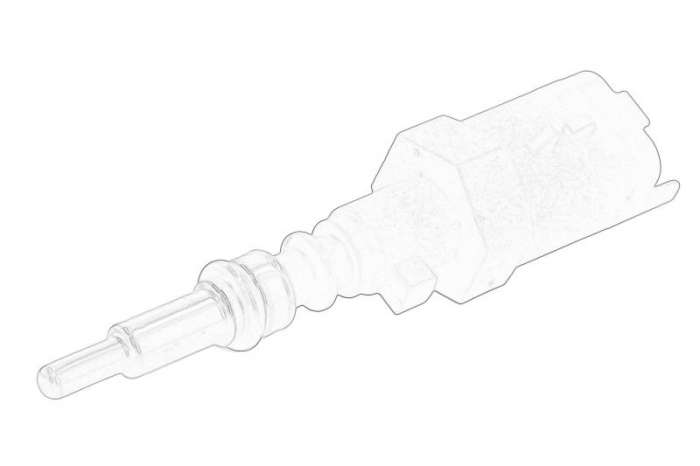 Senzor temperatura lichid racire potrivit PEUGEOT 2008 I, 208 I, 208 HATCHBACK, 3008 I, 3008 II, 301, 308 II, 308 II KOMBI, 308 HATCHBACK, 5008, 5008 II, 508 I, EXPERT, PARTNER, PARTNER TEPEE 1.6D 06.