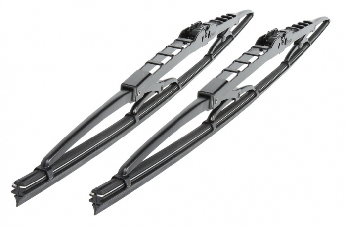 Set 2 stergatoare standard fata 550C Eco 550mm AVIA D-LINE; MITSUBISHI CANTER (FE5, FE6) 6.GENERATION; MERCEDES M (W163), M (W164), SLK (R170); AUDI 100, A6, CABRIOLET, COUPE, V8  [2]