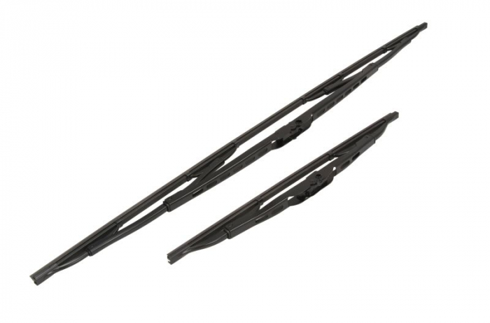 Set 2 stergatoare standard fata cu spoiler 654 Twin 650/340mm FIAT SEDICI; HONDA JAZZ II, JAZZ III; HYUNDAI ELANTRA, GRAND SANTA FÉ, I30, SANTA FÉ III; KIA CEE'D, PRO CEE'D; NISSAN MICRA V dupa 2006 [2]