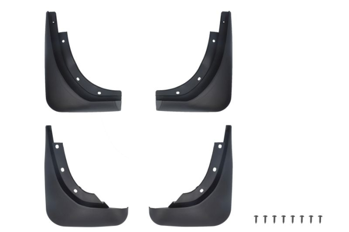 Set 4 buc aparatori noroi fata spate, stanga dreapta potrivit AUDI A8 D4 12.09-09.13