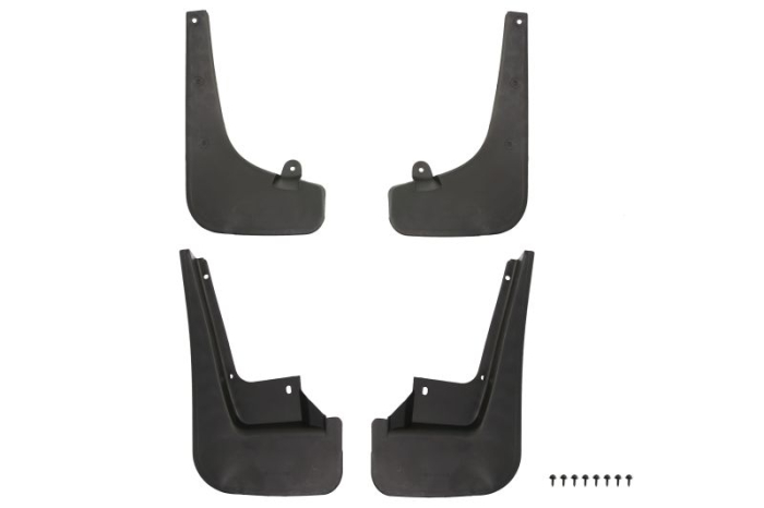 Set 4 buc aparatori noroi fata spate, stanga dreapta potrivit BMW 7 F01, F02, F03, F04 06.08-12.15