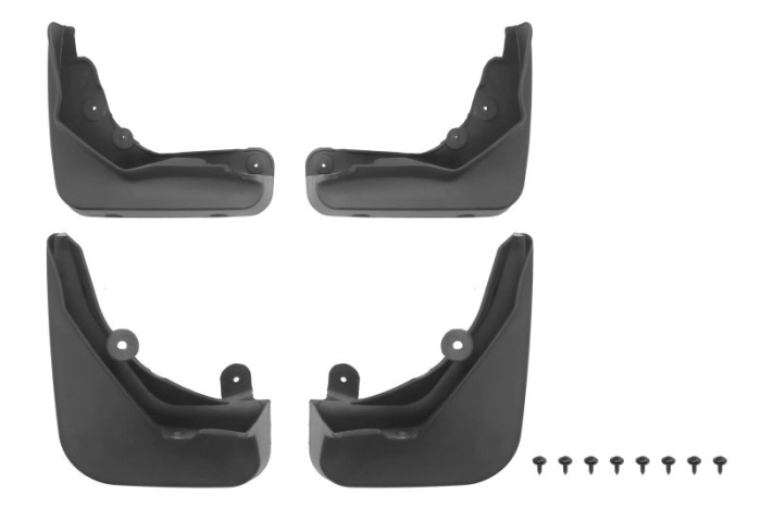 Set 4 buc aparatori noroi fata spate, stanga dreapta potrivit MERCEDES E-KLASA W212 Saloon 01.09-01.13