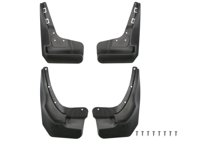 Set 4 buc aparatori noroi fata spate, stanga dreapta potrivit MERCEDES M ML-KLASA W166 06.11-03.15