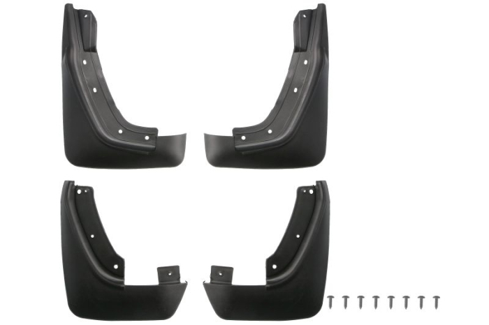 Set 4 buc aparatori noroi fata spate, stanga dreapta potrivit VOLVO S80 II 03.06-03.16