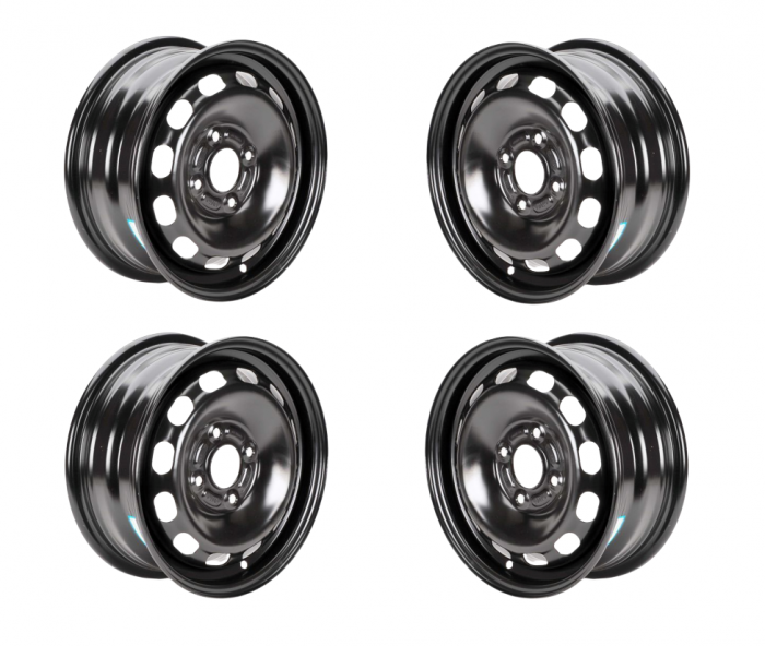 Set 4 jante otel CHEVROLET Lacetti 2004-2010 5.5Jx14 H2 ET 44 4X114.3