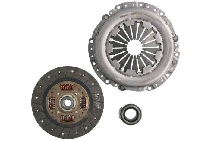 Set ambreiaj (216mm) potrivit HYUNDAI ELANTRA V, I20 I, I30, I40 I, I40 I CW, IX20, IX35, TUCSON, VELOSTER; KIA CARENS IV, CEE D, PRO CEE D, RIO III, SOUL I, SOUL II, SPORTAGE III 1.4 1.6 2.0 09.08-