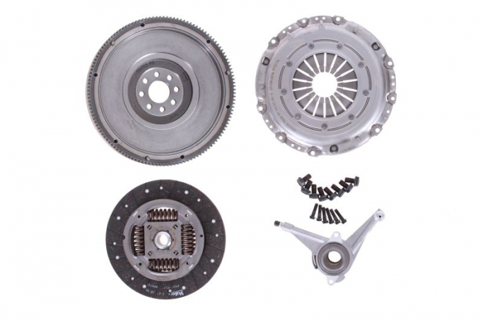 Set ambreiaj (cu placa presiune ambreiaj; cu disc ambreiaj, 228,6mm) VW TRANSPORTER IV 2.5D intre 1995-2003