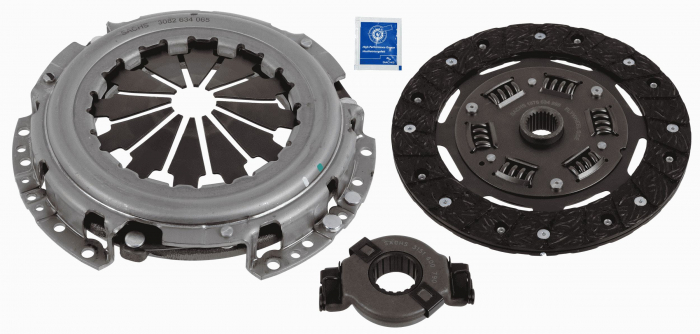 Set ambreiaj cu rulment (190mm) potrivit SEAT AROSA, CORDOBA, CORDOBA VARIO, IBIZA II, INCA, TERRA, TERRA KOMBI; VW CADDY II, CADDY II MINIVAN, DERBY, GOLF II, GOLF III 1.0-1.4D 10.81-07.05