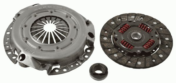 Set ambreiaj cu rulment (200mm) CITROEN BERLINGO, XSARA; PEUGEOT 206, PARTNER 1.9D intre 1996-2015