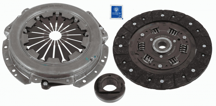 Set ambreiaj cu rulment (215mm) potrivit CITROEN JUMPY I; FIAT SCUDO; PEUGEOT EXPERT; TOYOTA COROLLA 1.9D 04.98-12.06 [3]