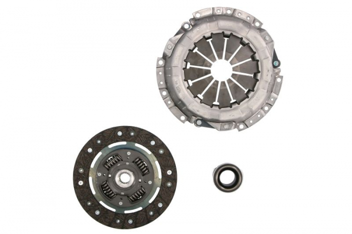 Set ambreiaj cu rulment (215mm) potrivit HYUNDAI ACCENT III, ACCENT IV, ELANTRA IV, ELANTRA V, I20 I, I30, IX20, VELOSTER; KIA CARENS III, CEE D, CERATO I, CERATO II, PRO CEE D 1.4-1.6LPG 04.04-