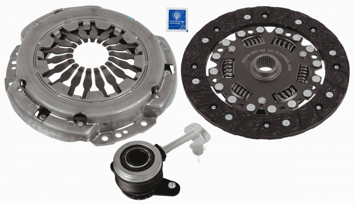 Set ambreiaj cu rulment hidraulic (180mm) potrivit DACIA LOGAN II, LOGAN MCV II, SANDERO II; RENAULT CLIO III, LOGAN/STEPWAY II, MODUS, SANDERO/STEPWAY II, THALIA III 1.2/1.2ALK/1.2LPG 12.04- [3]