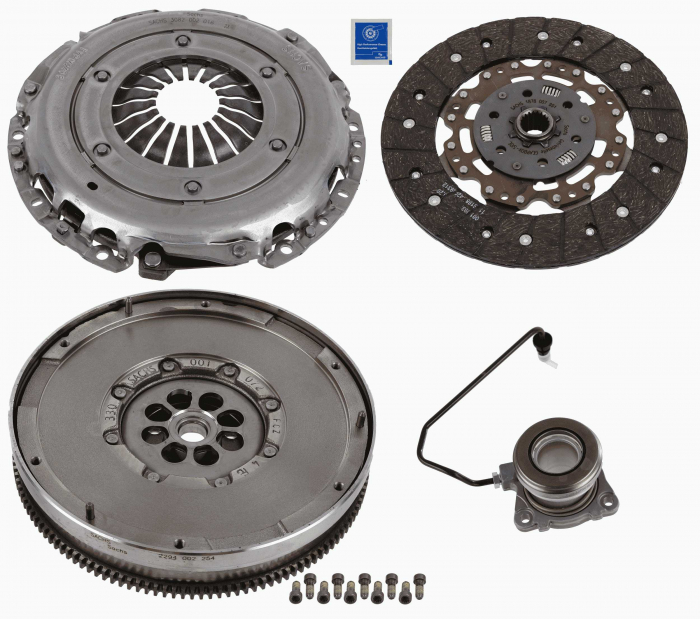 Set ambreiaj potrivit CHEVROLET CRUZE, TRAX; OPEL ASTRA J, ASTRA J GTC, CORSA D, MERIVA A, MERIVA B, MOKKA / MOKKA X 1.7D dupa 2003 (cu surub: da, 240mm) [3]