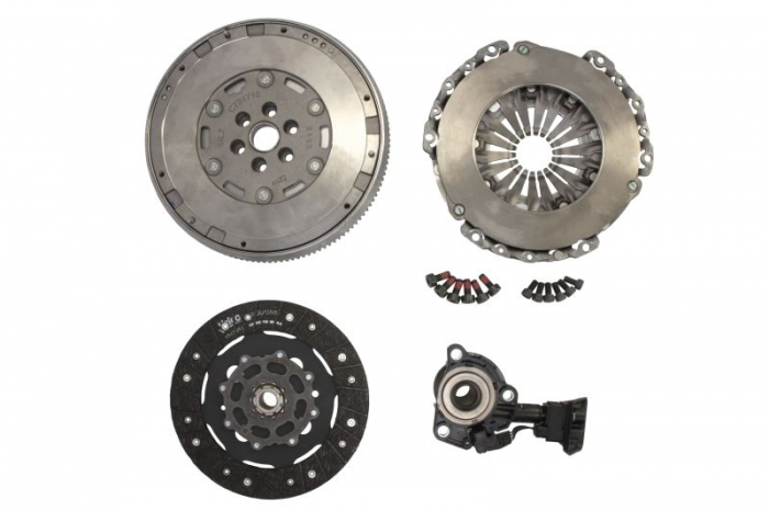 Set ambreiaj cu volanta (cu kit de șuruburi; cu cilindru receptor de ambreiaj central; Cu placă de presiune ambreiaj; cu disc de ambreiaj; Cu kit de șuruburi de blocare, 235mm) potrivit CITROEN C4 GRA [2]