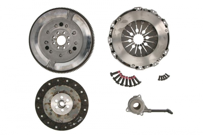 Set ambreiaj cu volanta potrivit AUDI A3, Q3 1.8/2.0 dupa 2012 (cu kit de șuruburi; cu cilindru receptor de ambreiaj central; Cu placă de presiune ambreiaj; cu disc de ambreiaj; Cu kit de șuruburi de  [2]