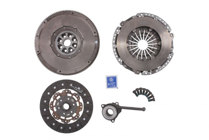 Set ambreiaj cu volanta masa dubla si rulment (240mm) VW MULTIVAN V, TRANSPORTER V 2.5D intre 2003-2009 [2]