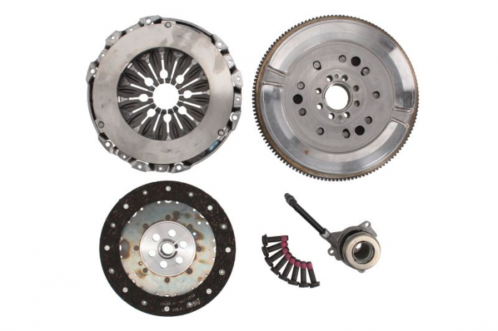 Set ambreiaj cu volanta masa dubla si rulment hidraulic AUDI A3, TT; SEAT TOLEDO III; SKODA OCTAVIA II, SUPERB II; VW EOS, GOLF V, GOLF VI, JETTA III, PASSAT, SCIROCCO 1.8/2.0 intre 2004-2017 [2]